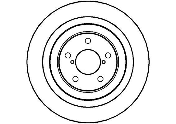 NATIONAL Тормозной диск NBD1417
