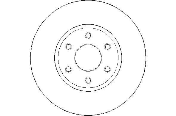 NATIONAL Тормозной диск NBD1603