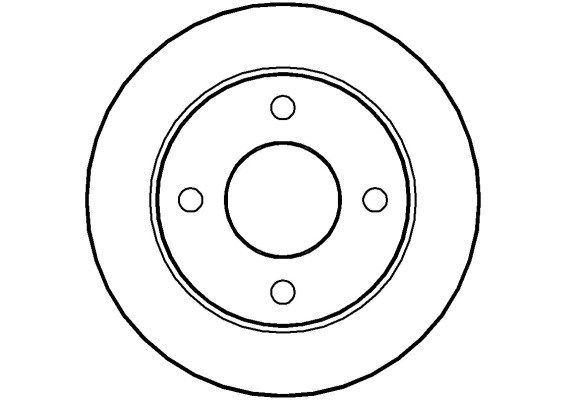 NATIONAL Тормозной диск NBD188