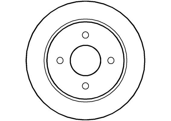 NATIONAL Тормозной диск NBD202