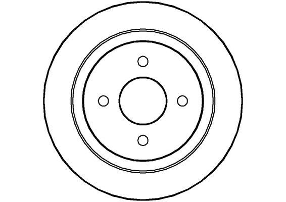 NATIONAL Тормозной диск NBD219