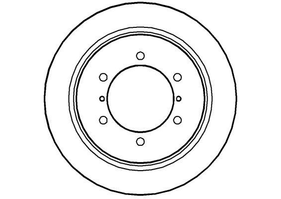 NATIONAL Тормозной диск NBD635