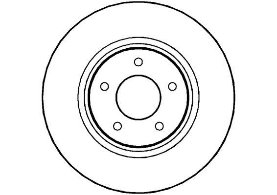 NATIONAL Тормозной диск NBD771