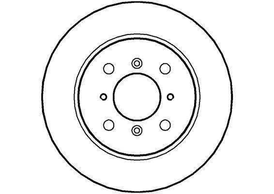 NATIONAL Тормозной диск NBD825