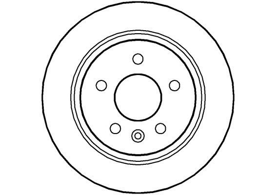 NATIONAL Тормозной диск NBD866