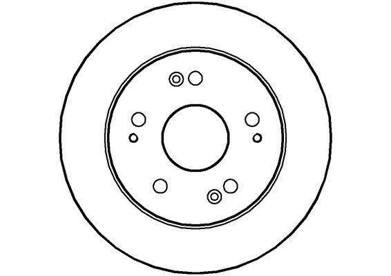 NATIONAL Тормозной диск NBD953