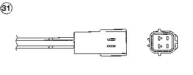 NGK Lambda andur 0401