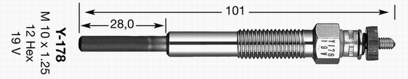 NGK Hõõgküünal 7825