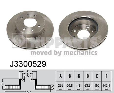 NIPPARTS Piduriketas J3300529