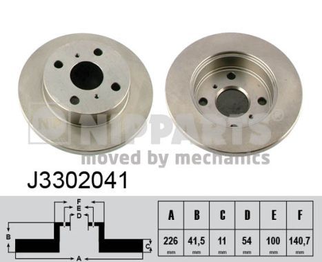 NIPPARTS Piduriketas J3302041