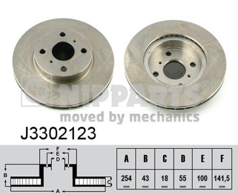 NIPPARTS Piduriketas J3302123