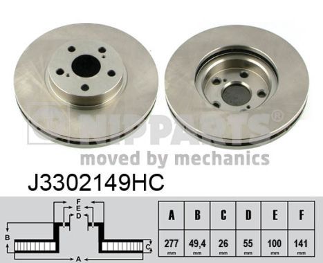 NIPPARTS Piduriketas J3302149HC