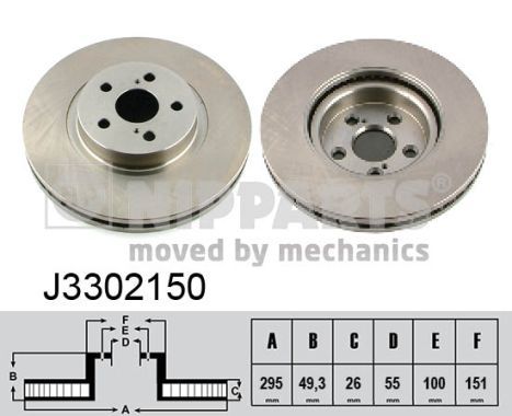 NIPPARTS Piduriketas J3302150