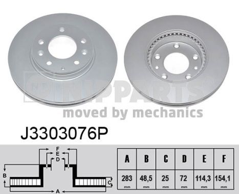 NIPPARTS Piduriketas J3303076P