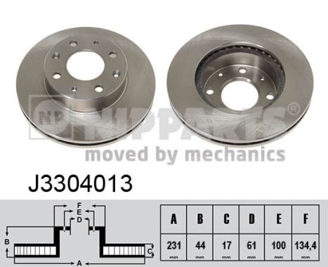 NIPPARTS Piduriketas J3304013