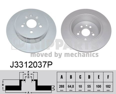 NIPPARTS Piduriketas J3312037P