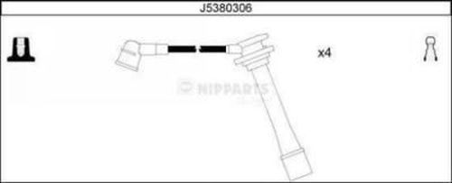 NIPPARTS Комплект проводов зажигания J5380306