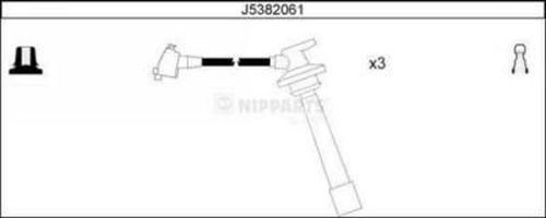 NIPPARTS Süütesüsteemikomplekt J5382061