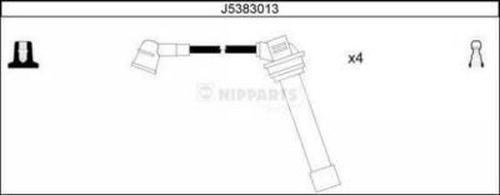 NIPPARTS Комплект проводов зажигания J5383013
