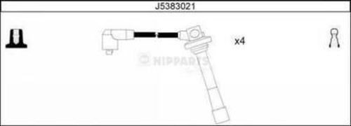 NIPPARTS Süütesüsteemikomplekt J5383021
