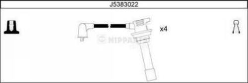 NIPPARTS Комплект проводов зажигания J5383022