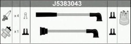 NIPPARTS Süütesüsteemikomplekt J5383043