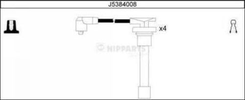 NIPPARTS Süütesüsteemikomplekt J5384008