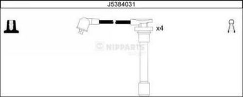 NIPPARTS Комплект проводов зажигания J5384031