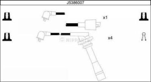 NIPPARTS Süütesüsteemikomplekt J5386007