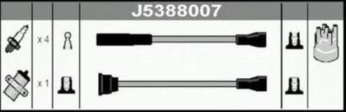 NIPPARTS Süütesüsteemikomplekt J5388007