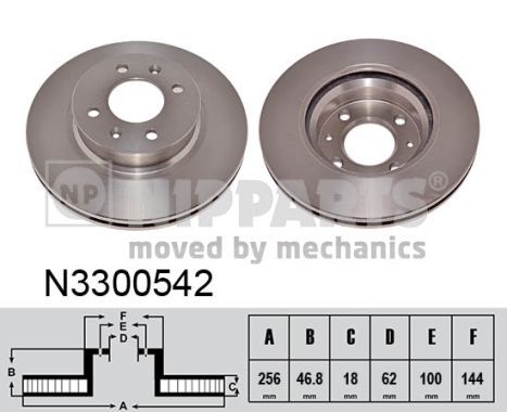 NIPPARTS Piduriketas N3300542