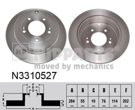 NIPPARTS Piduriketas N3310527