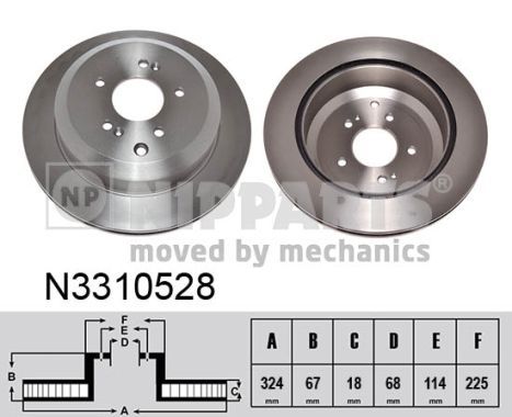 NIPPARTS Piduriketas N3310528