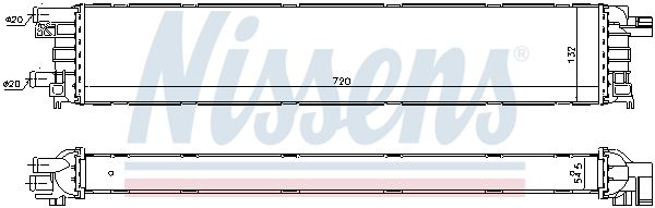 NISSENS EGR-jahuti, turbo vahejahuti 60355