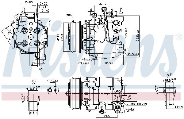 NISSENS Kompressor,kliimaseade 890167