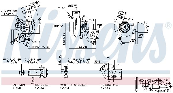 NISSENS Kompressor,ülelaadimine 93065