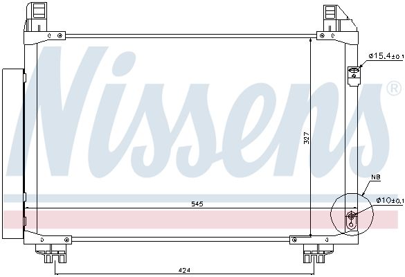 NISSENS Kondensaator,kliimaseade 940131