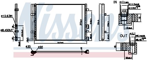 NISSENS Kondensaator,kliimaseade 941100