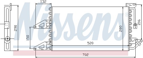 NISSENS Kondensaator,kliimaseade 94566