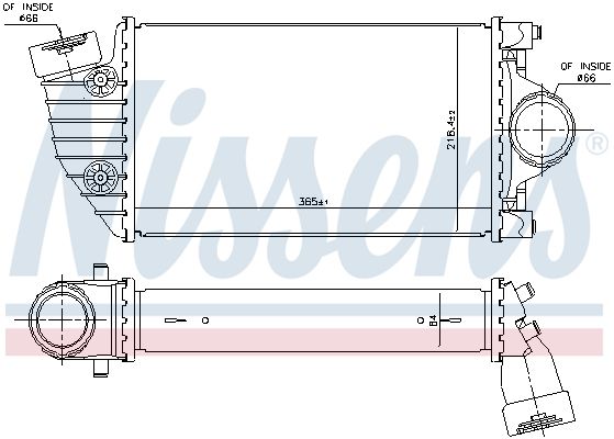 NISSENS Kompressoriõhu radiaator 96174