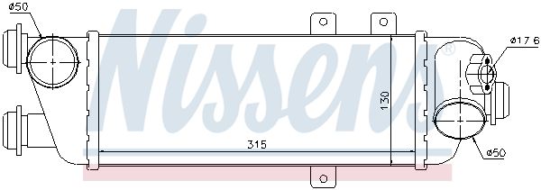 NISSENS Kompressoriõhu radiaator 96562