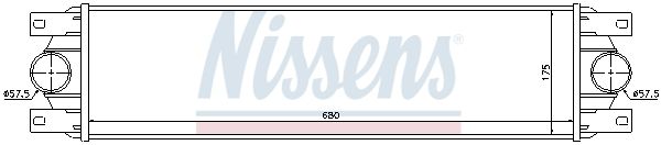 NISSENS Интеркулер 96890