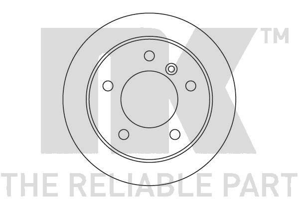 NK Тормозной диск 203337