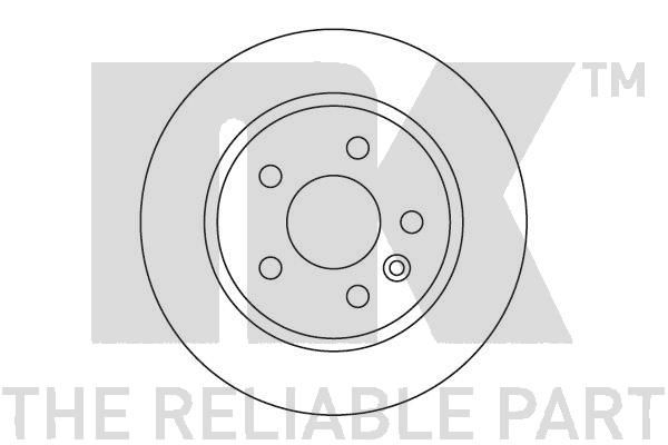 NK Тормозной диск 204730