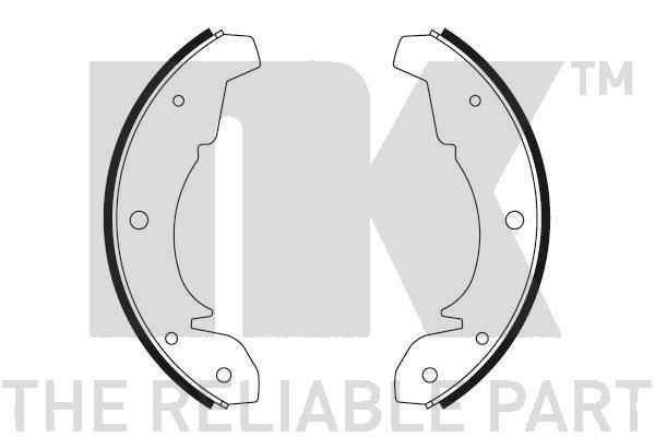 NK Piduriklotside komplekt,seisupidur 2747302