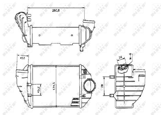 NRF Kompressoriõhu radiaator 30133