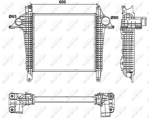 NRF Kompressoriõhu radiaator 30261