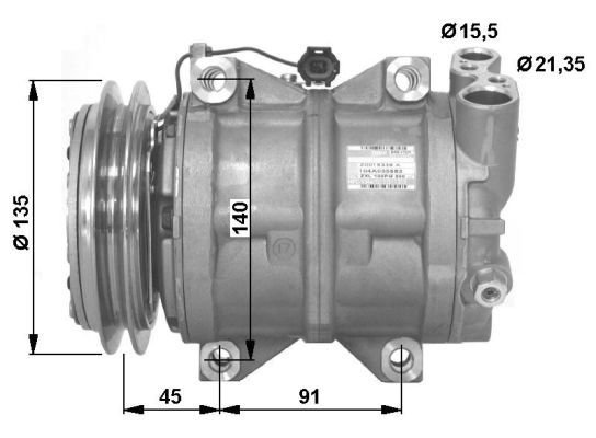NRF Kompressor,kliimaseade 32494G