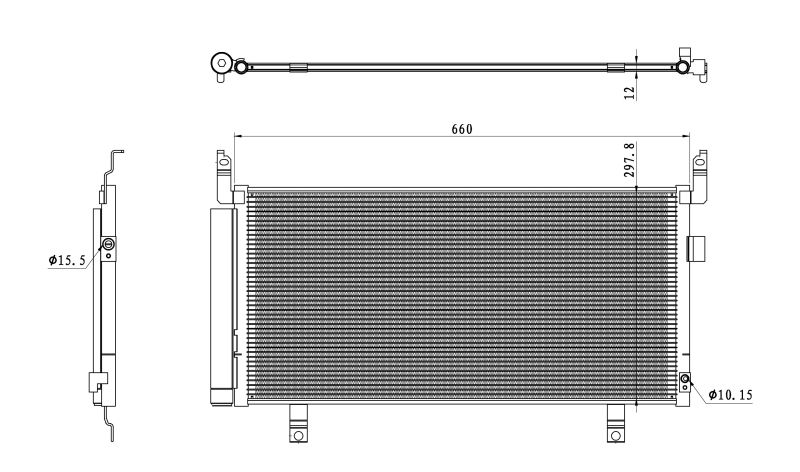 NRF Condenser, air conditioning