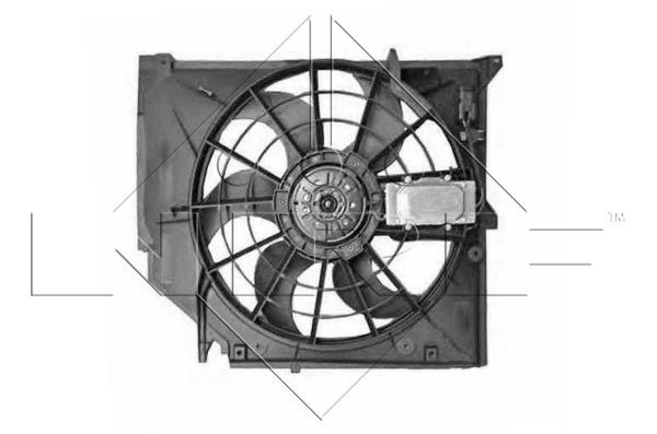 NRF Ventilaator,mootorijahutus 47026